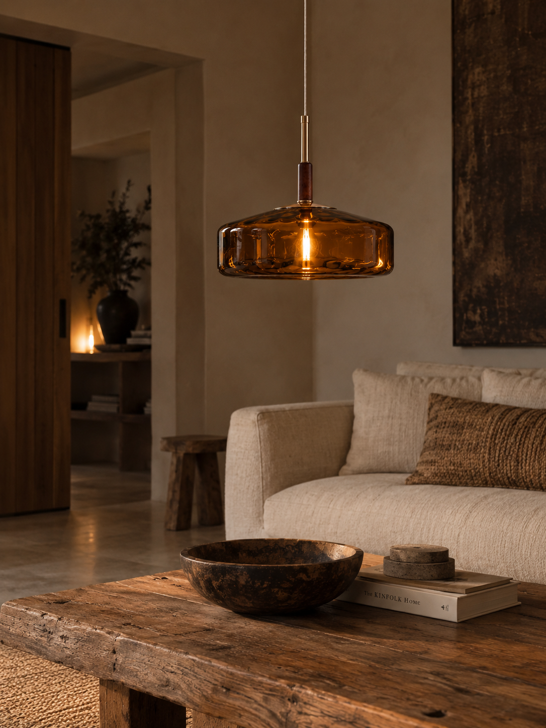 The Cognac Pendant Lamp - S