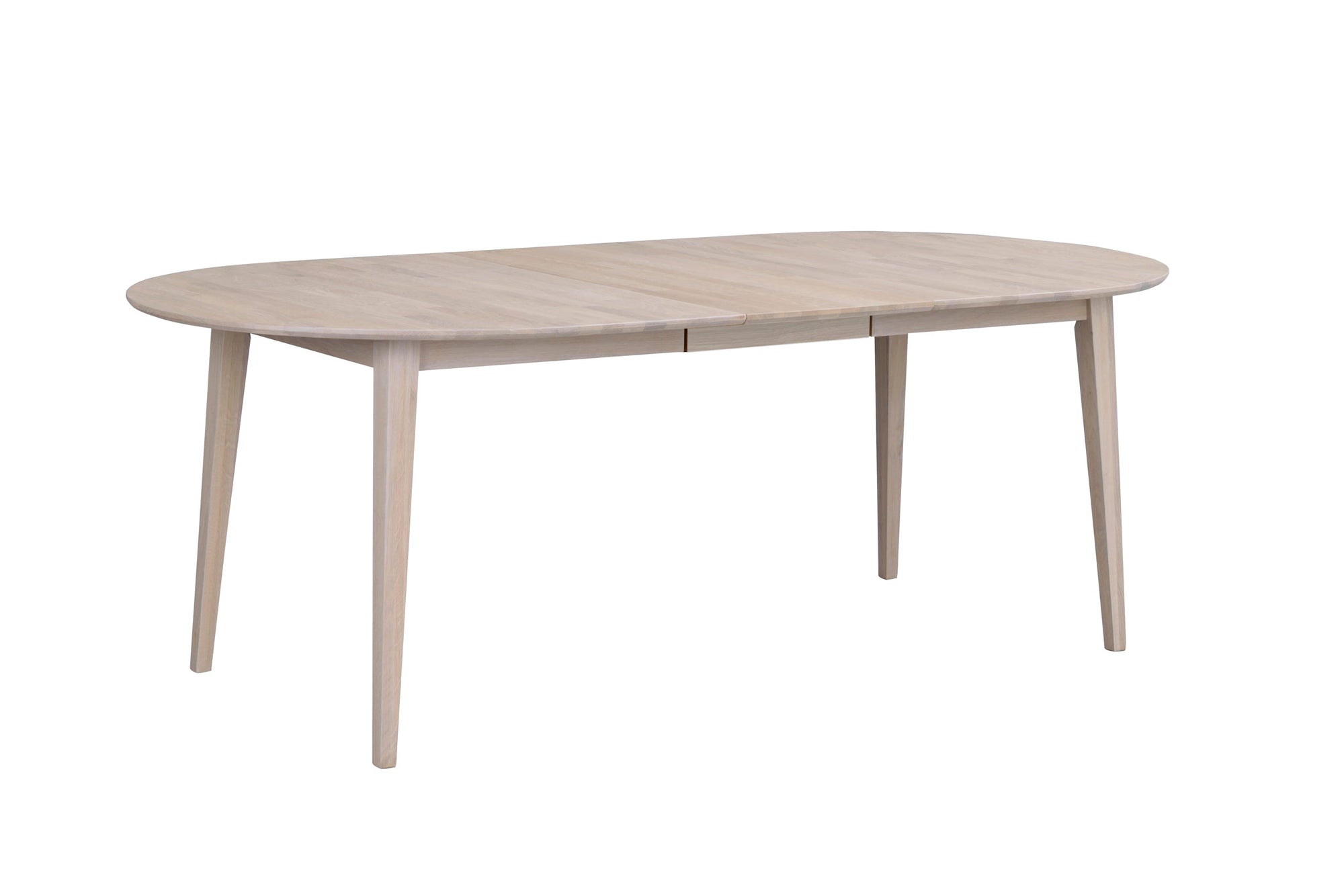 FILIPPA Oval Extending Table 170/210/250CM – Whitewashed Oak / Standard Table (one leaf included) – 10