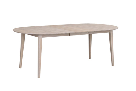 FILIPPA Oval Extending Table 170/210/250CM – Whitewashed Oak / Standard Table (one leaf included) – 10