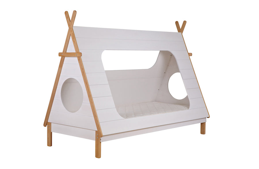 TEEPEE Cabin Kids Bed, WOOOD- D40Studio