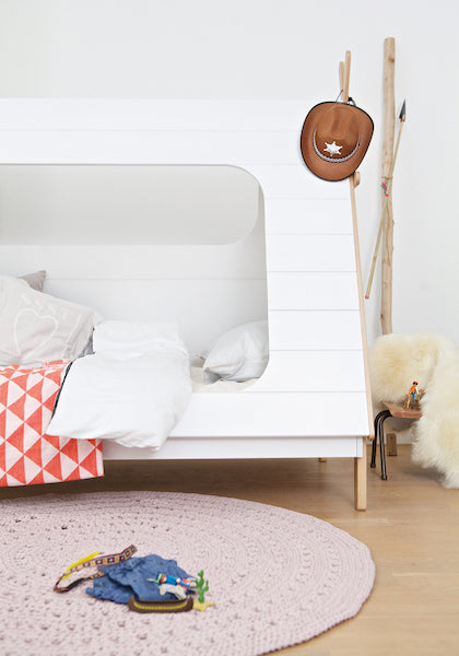 TEEPEE Cabin Kids Bed, WOOOD- D40Studio