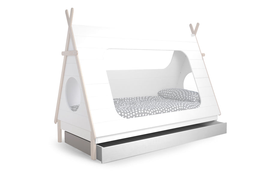 TEEPEE Cabin Kids Bed, WOOOD- D40Studio