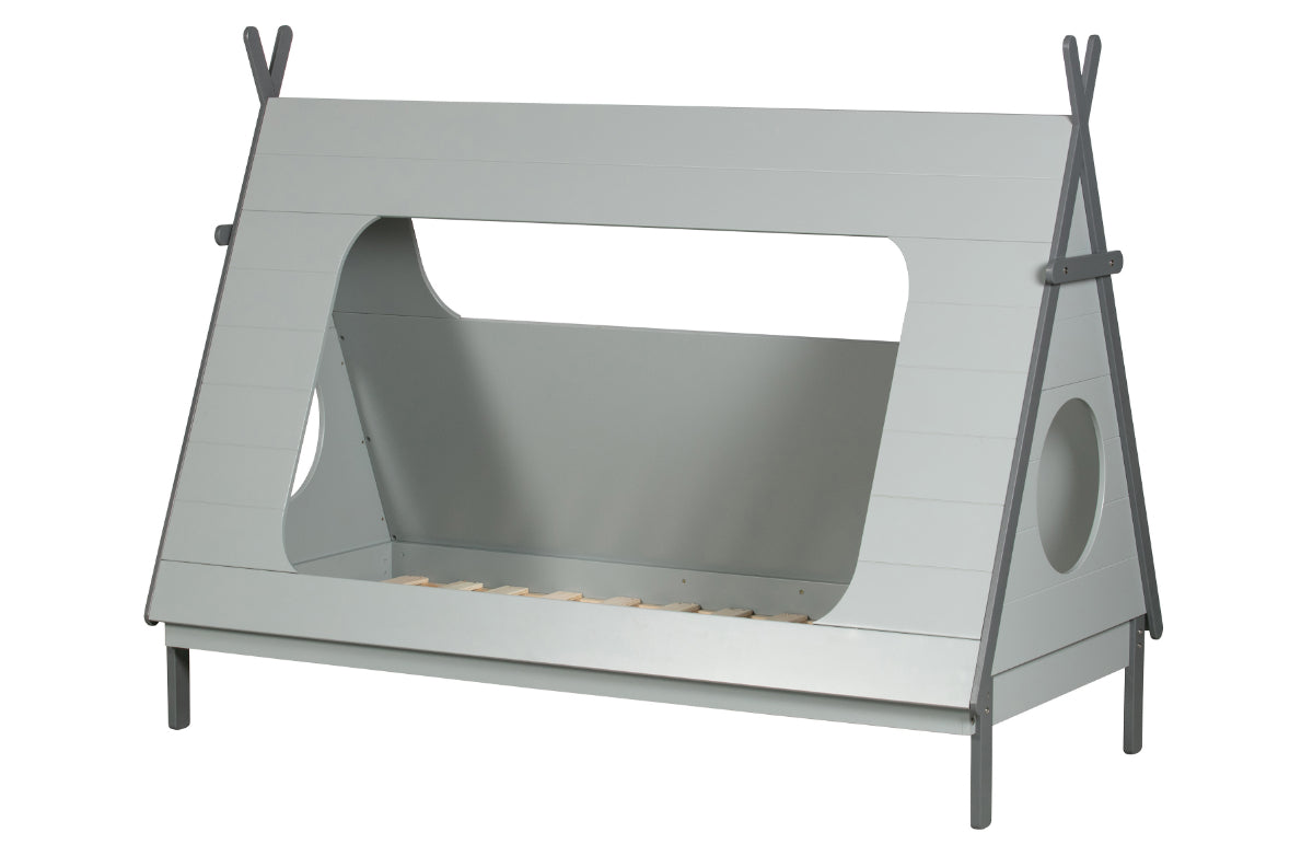 TIPI Graues Hochbett 215CM