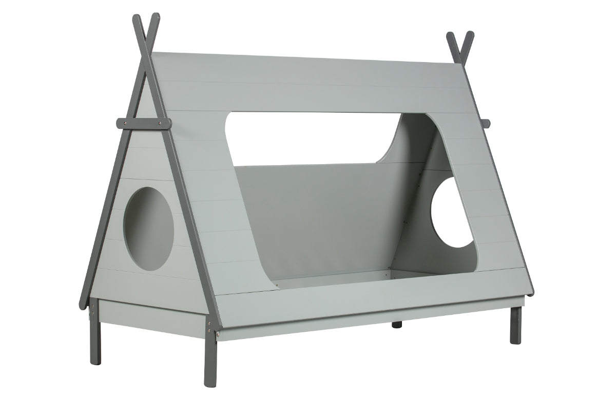 TIPI Graues Hochbett 215CM