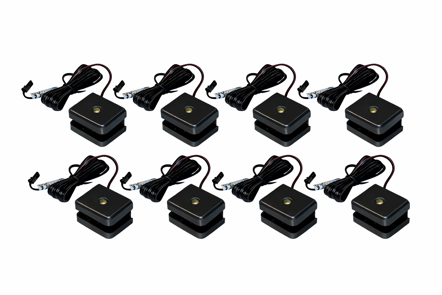 CASØ LED Lights for Wooden Shelves, 8 Pieces