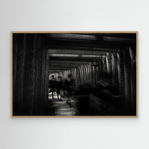 walking through the 1000 tori gates by Swapnil