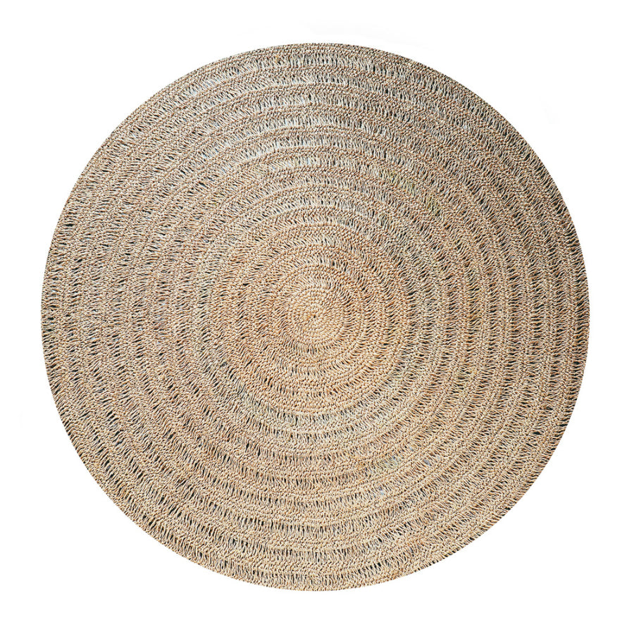 SEAGRAS Teppich Natur - Rund
