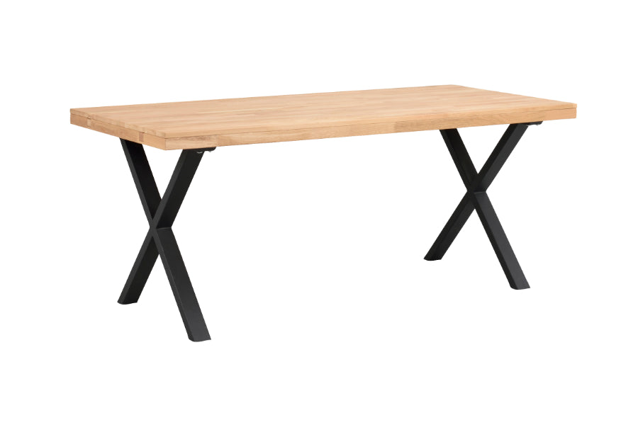 BROOKLYN X-Beine Esstisch 170CM/270CM ROWICO
