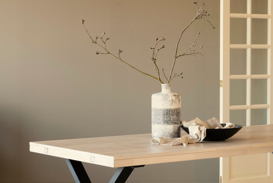 BROOKLYN X-Beine Eiche Esstisch 220/320CM ROWICO
