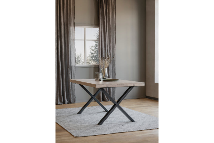 BROOKLYN X-Beine Esstisch 170CM/270CM ROWICO