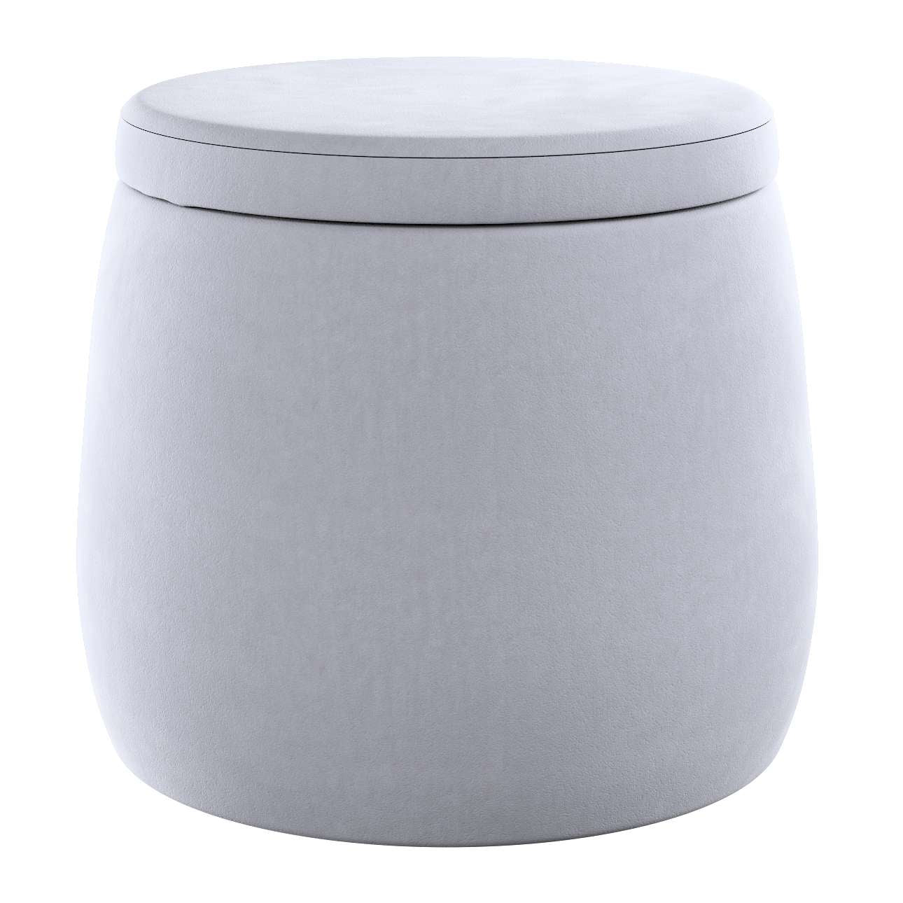 Candy Jar Puff - ø40 - Posh Velvet - grau