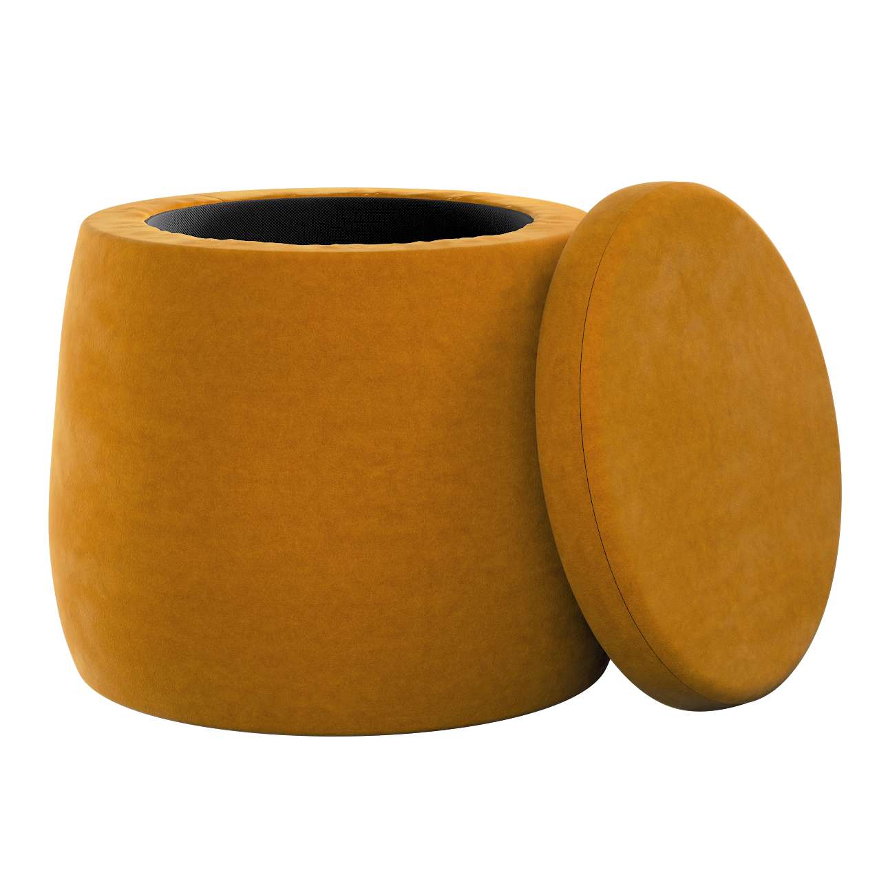 Candy Jar Pouf - Mustard