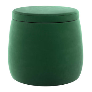Candy Jar Pouf - Forest Green