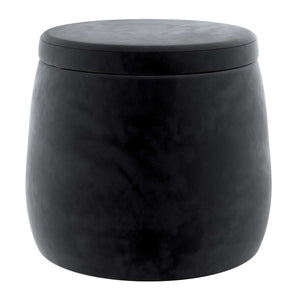 Candy Jar Pouf - Black