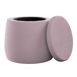 Candy Jar Pouf - Dusty Pink