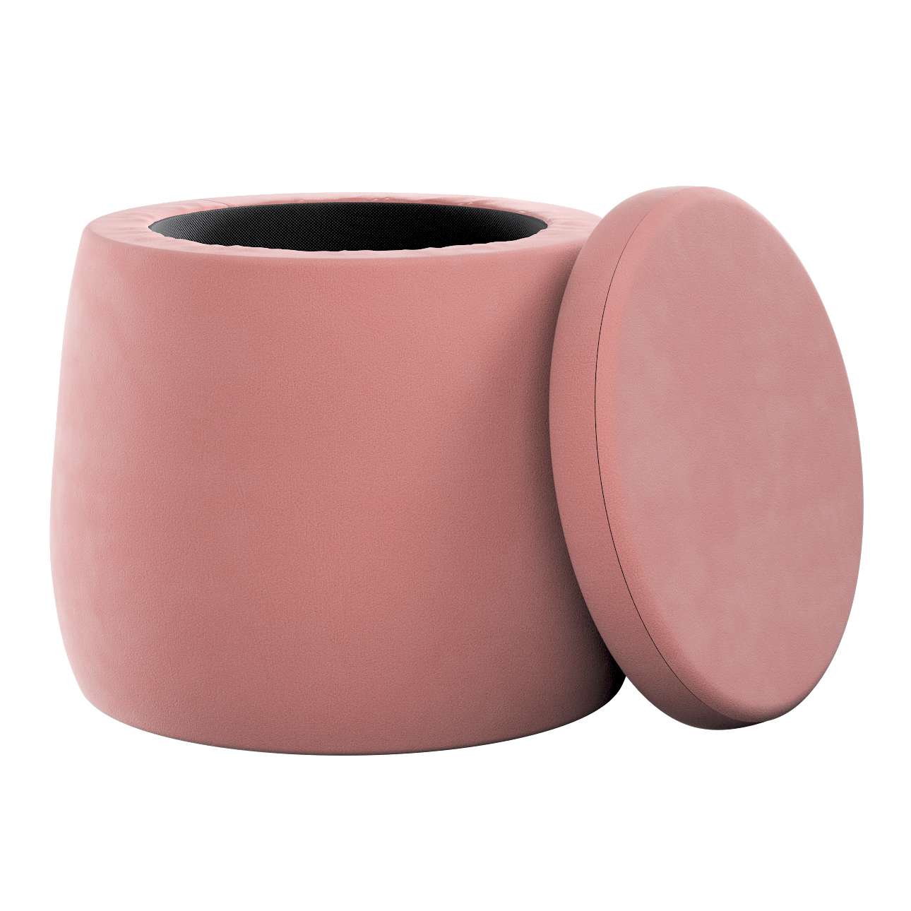 Candy Jar Pouf - Coral