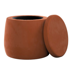 Candy Jar Pouf - Ginger