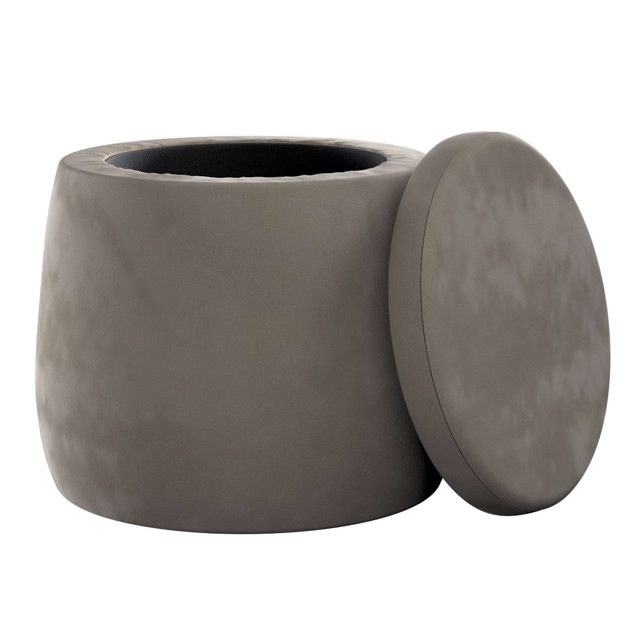 Candy Jar Pouf - Grey/Beige