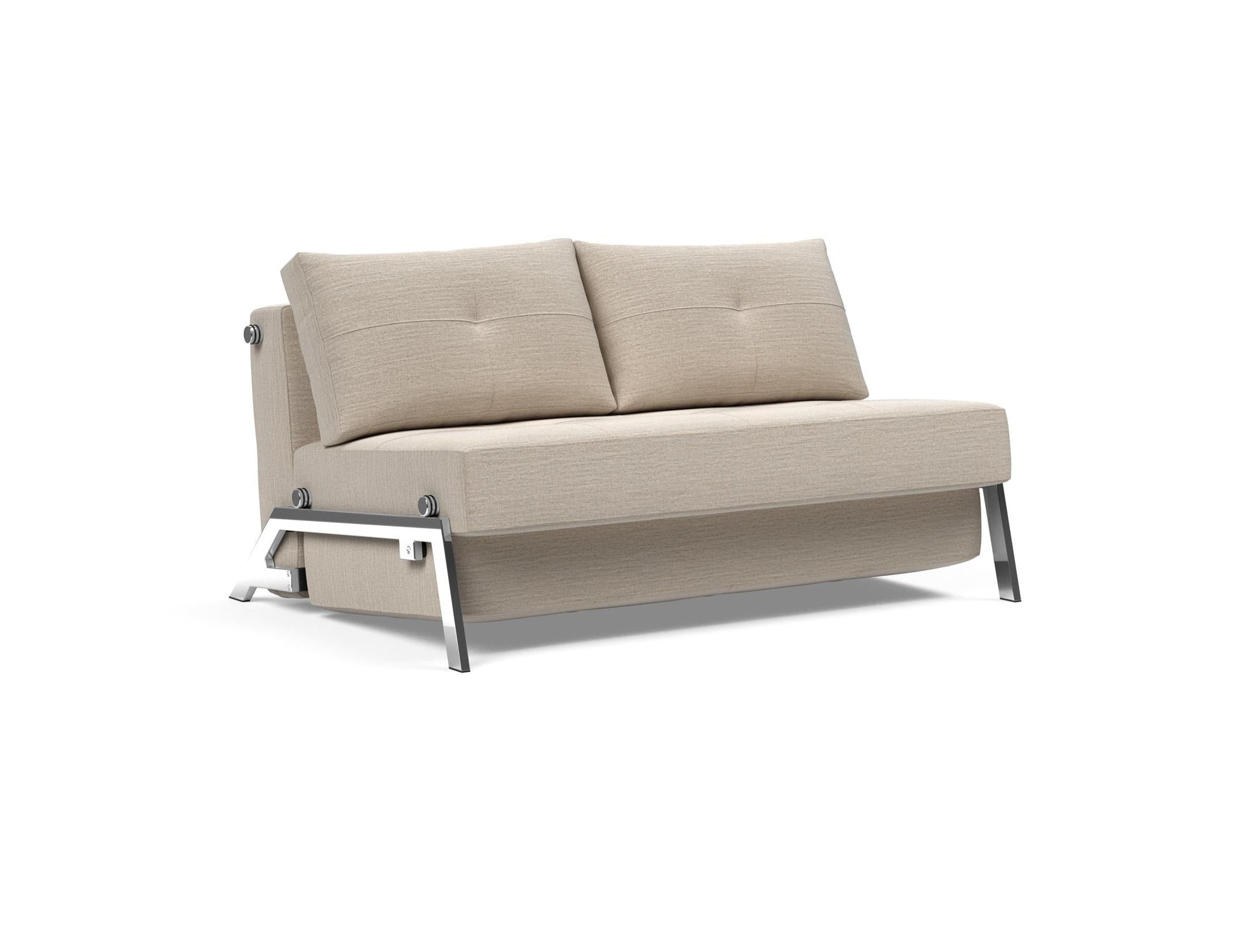 Innovation Living CUBED Chrome Sofabed 140CM