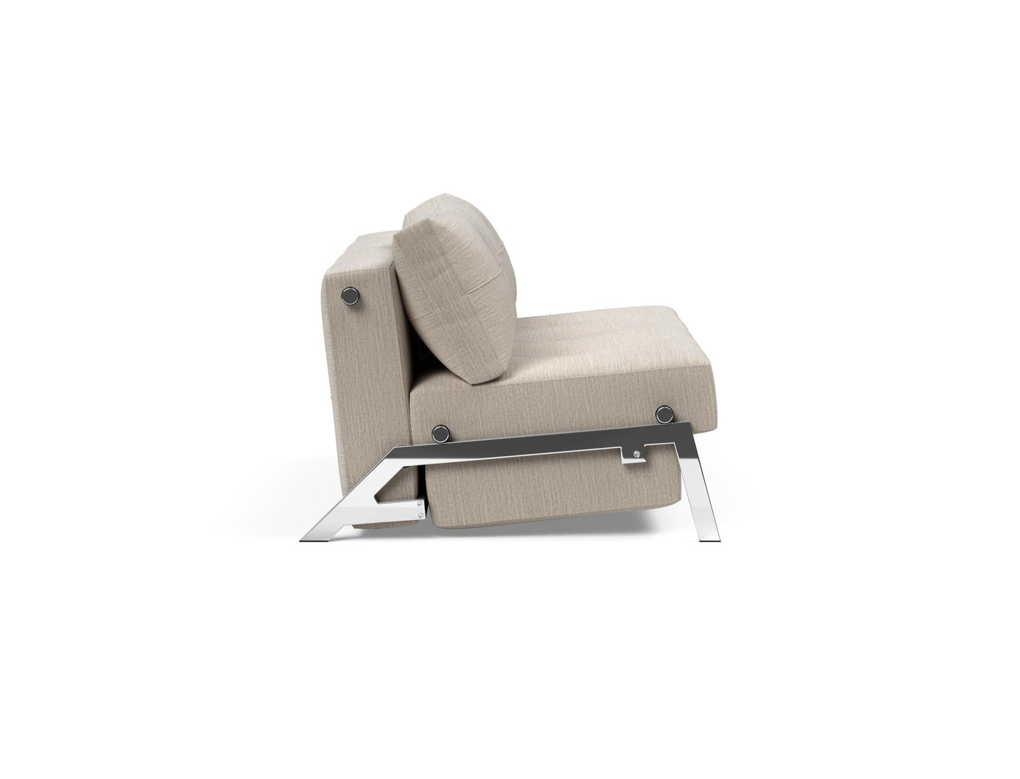 Innovation Living CUBED Chrome Sofabed 140CM