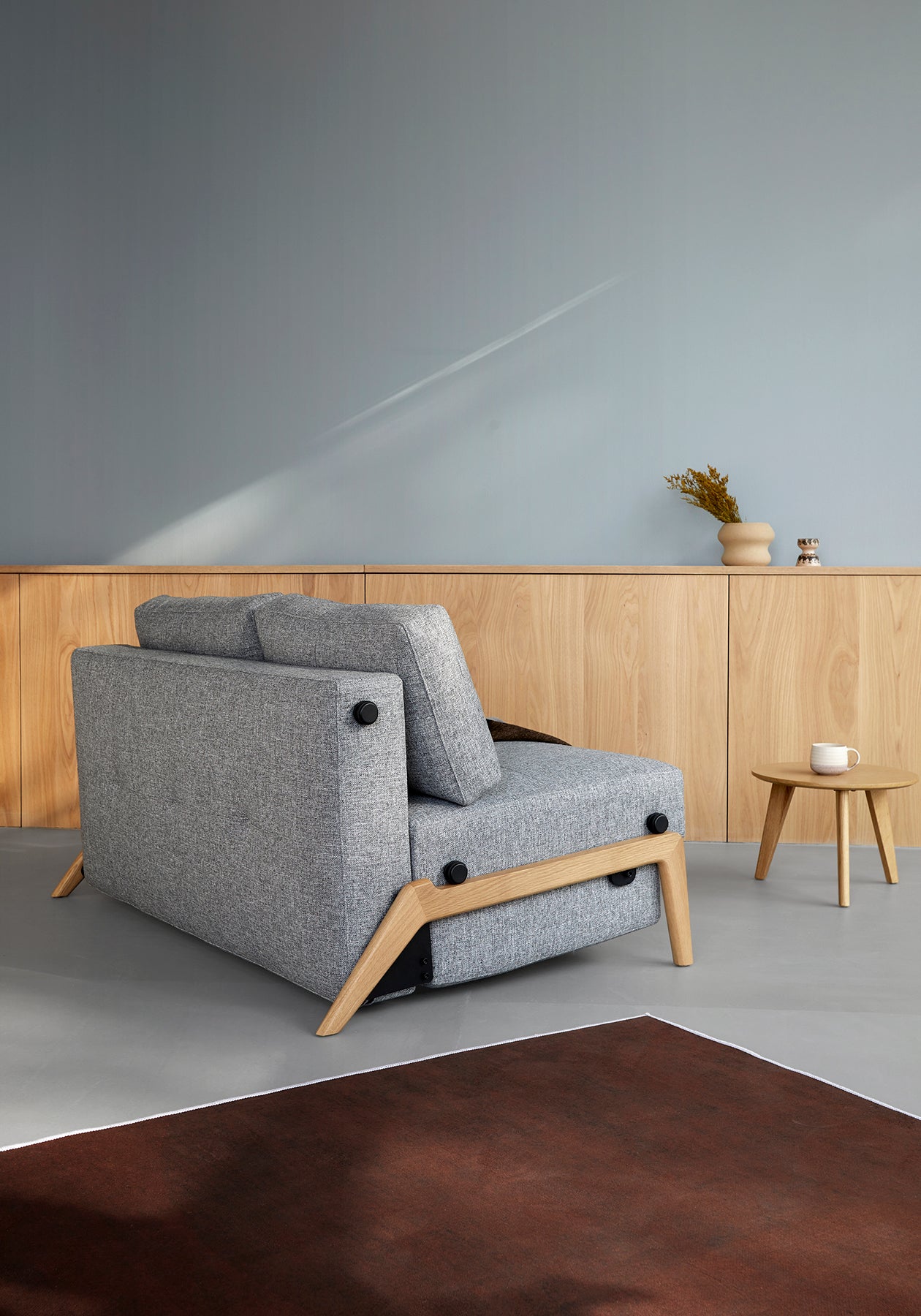 CUBED Sofabett aus Eiche 140CM