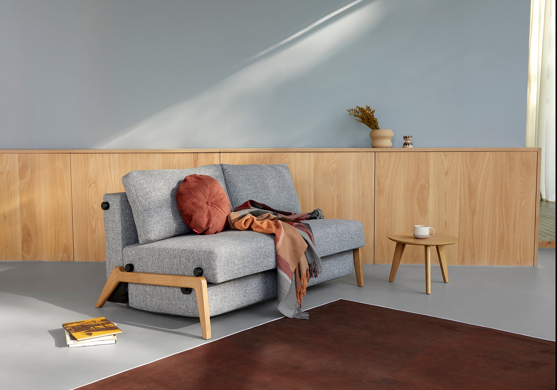 CUBED Sofabett aus Eiche 140CM