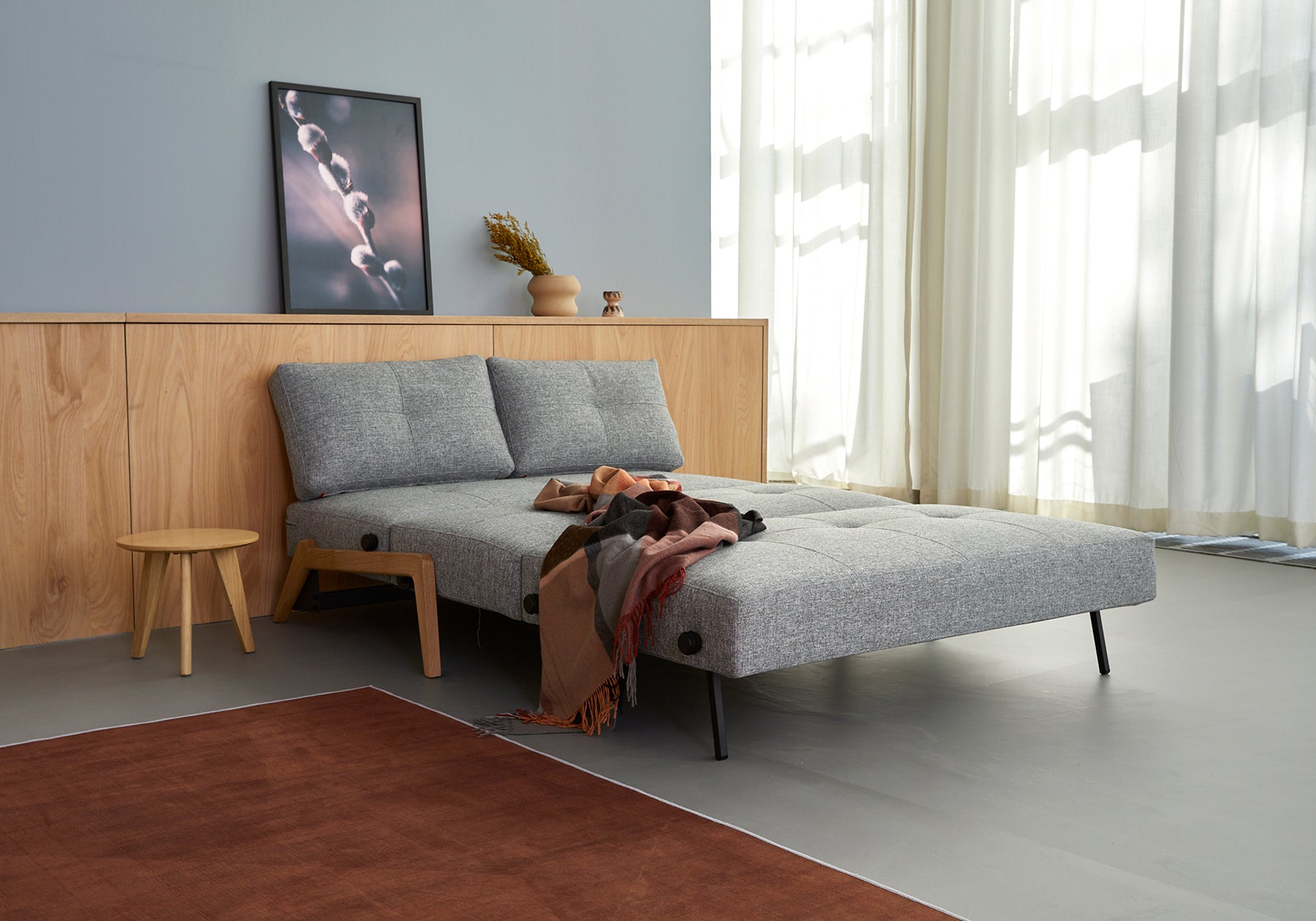 CUBED Sofabett aus Eiche 140CM