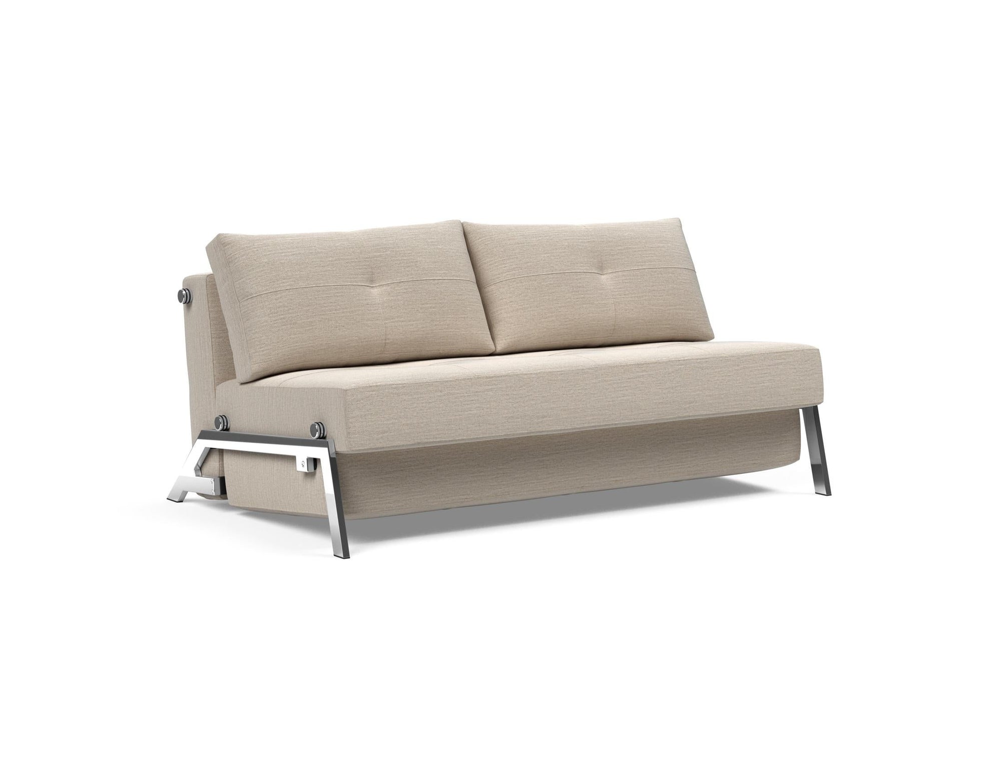 CUBED Chrom Sofabett 160CM