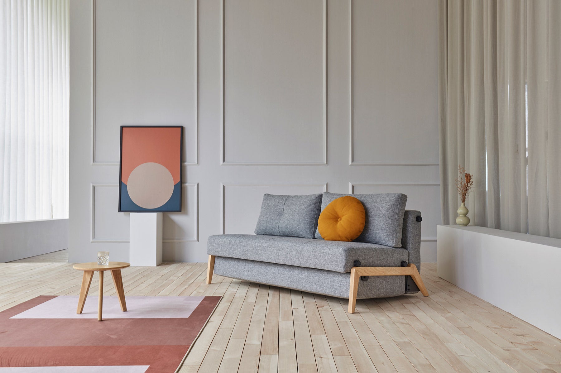 Innovation Living CUBED Oak Sofabed 160CM