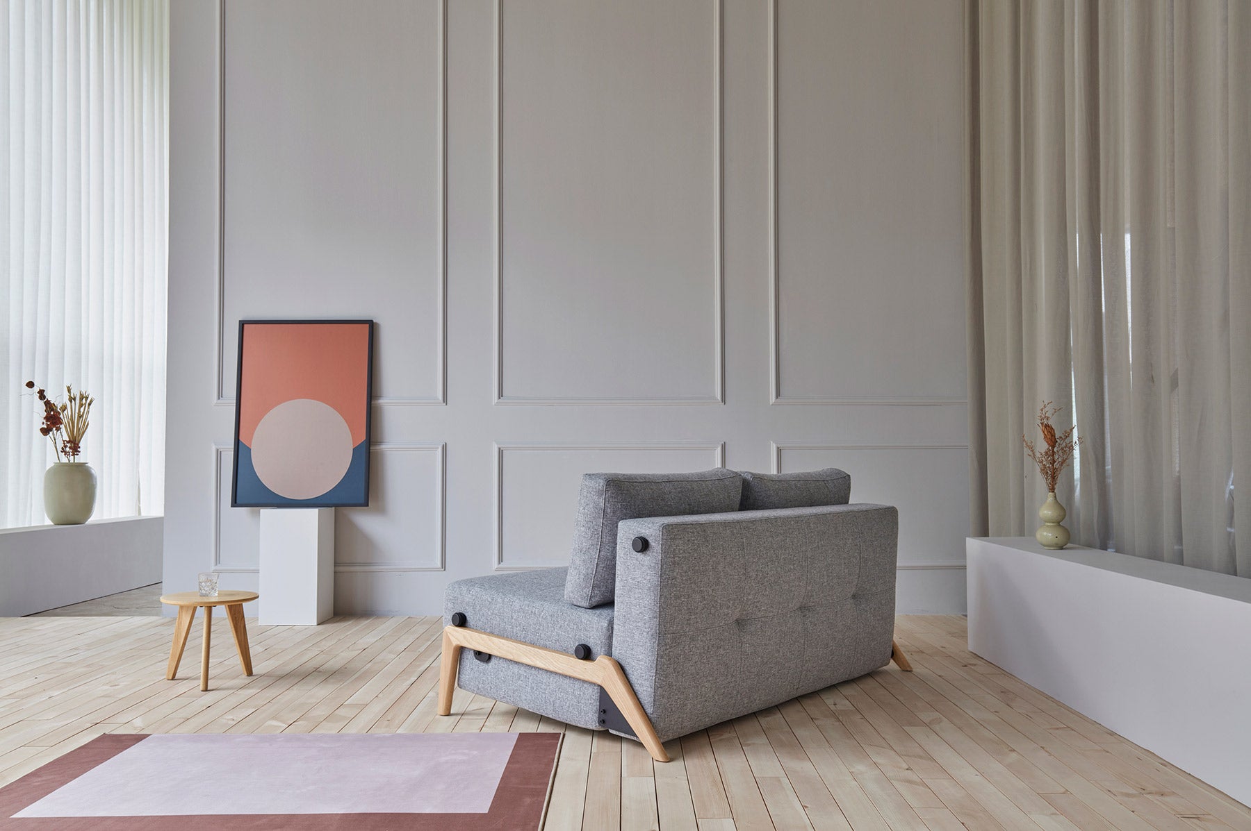 Innovation Living CUBED Oak Sofabed 160CM