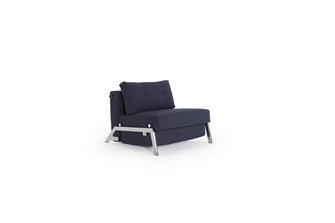 CUBED Chrome Sofa Bed 90CM, 6 - 8 Week Delivery Time- D40Studio