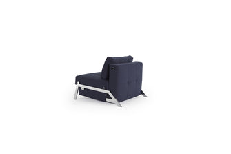 CUBED Chrome Sofa Bed 90CM, 6 - 8 Week Delivery Time- D40Studio