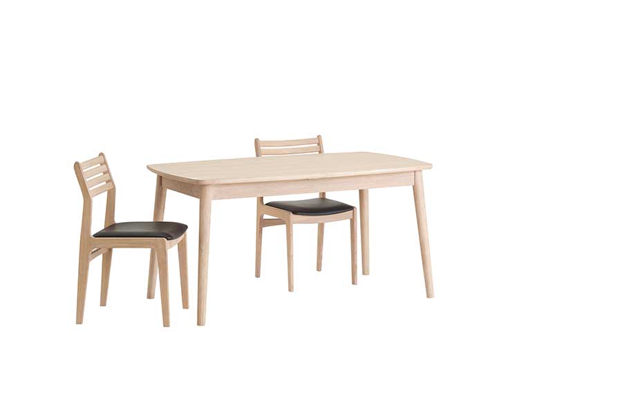 ANNE Black Leather Set of 2 Chairs, CASØ- D40Studio