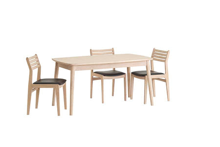 ANNE Black Leather Set of 2 Chairs, CASØ- D40Studio