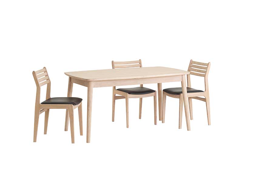 ANNE Black Leather Set of 2 Chairs, CASØ- D40Studio