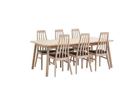 EVA Black Leather Set of 2 Chairs, CASØ- D40Studio