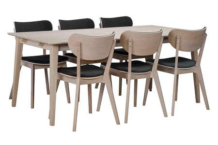 FILIPPA Oak Dining Table 180CM/230CM/280CM, ROWICO- D40Studio