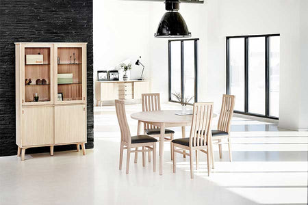 SORØ 120 Glass Cabinet 115CM, CASØ- D40Studio