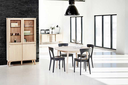 SORØ 120 Glass Cabinet 115CM, CASØ- D40Studio