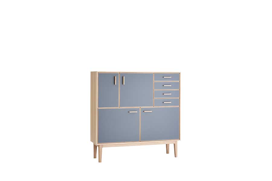 ÅRHUS 700 Highboard 133CM, CASØ- D40Studio
