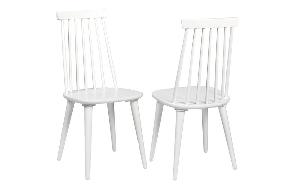 LOTTA Set aus 4 Stühlen und rundem Tisch