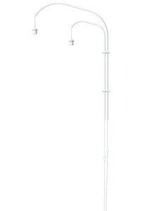 CARMINA DOUBLE WILLOW AZURE Wall Lamp, UMAGE/VITA Copenhagen- D40Studio