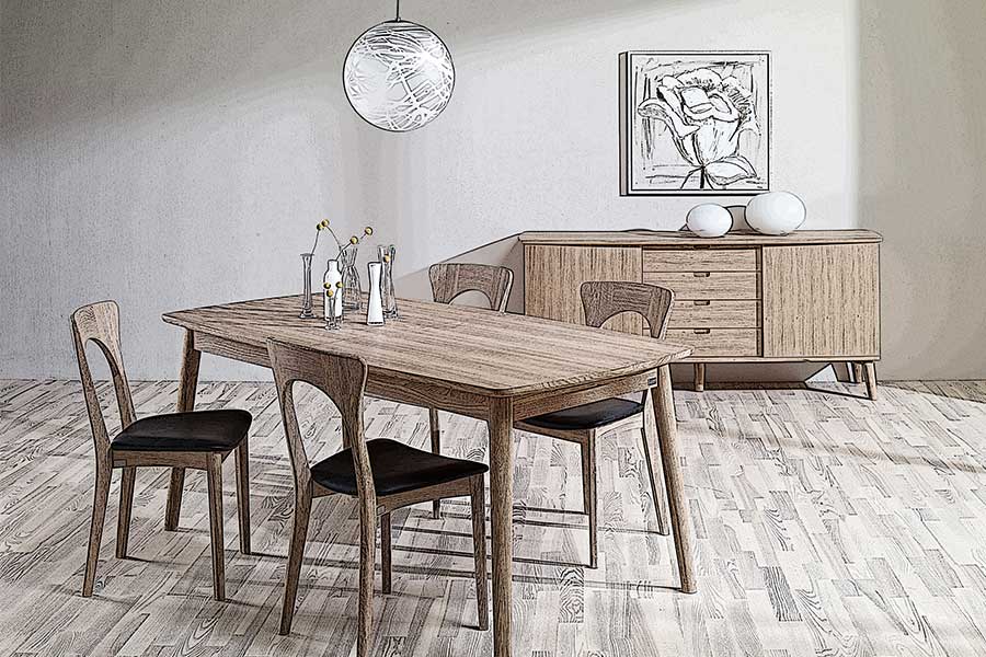 SORØ 120 Extending Table 180/270 CM, CASØ- D40Studio