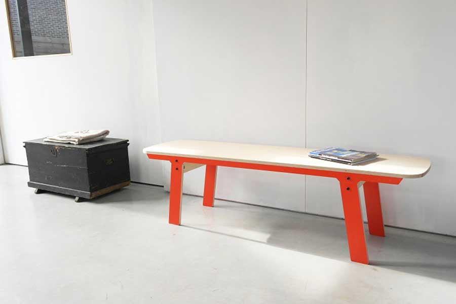 SLIM BENCH 01, rform- D40Studio