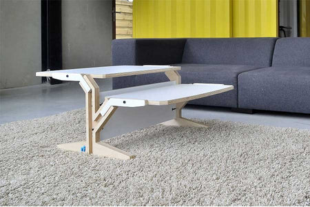 VEGETALE COFFEE TABLE - DOUBLE HORIZONTAL TABLET, rform- D40Studio