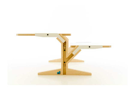 VEGETALE COFFEE TABLE - DOUBLE HORIZONTAL TABLET, rform- D40Studio