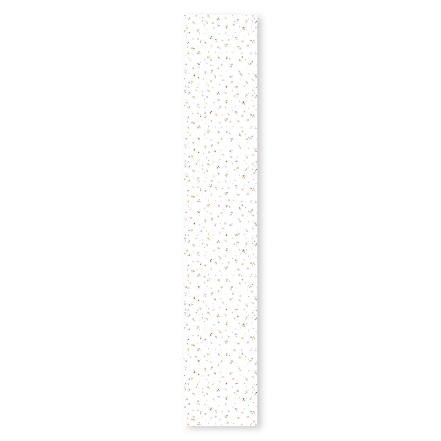 Tapete mit Punkten, Minimini, Zimt, Puderrosa, 50 x 280 cm 