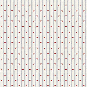 Hearts and stripes morning Wallpaper