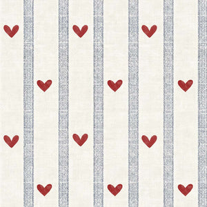 Hearts and stripes morning Wallpaper