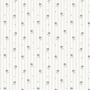 Delicate retro flowers Wallpaper